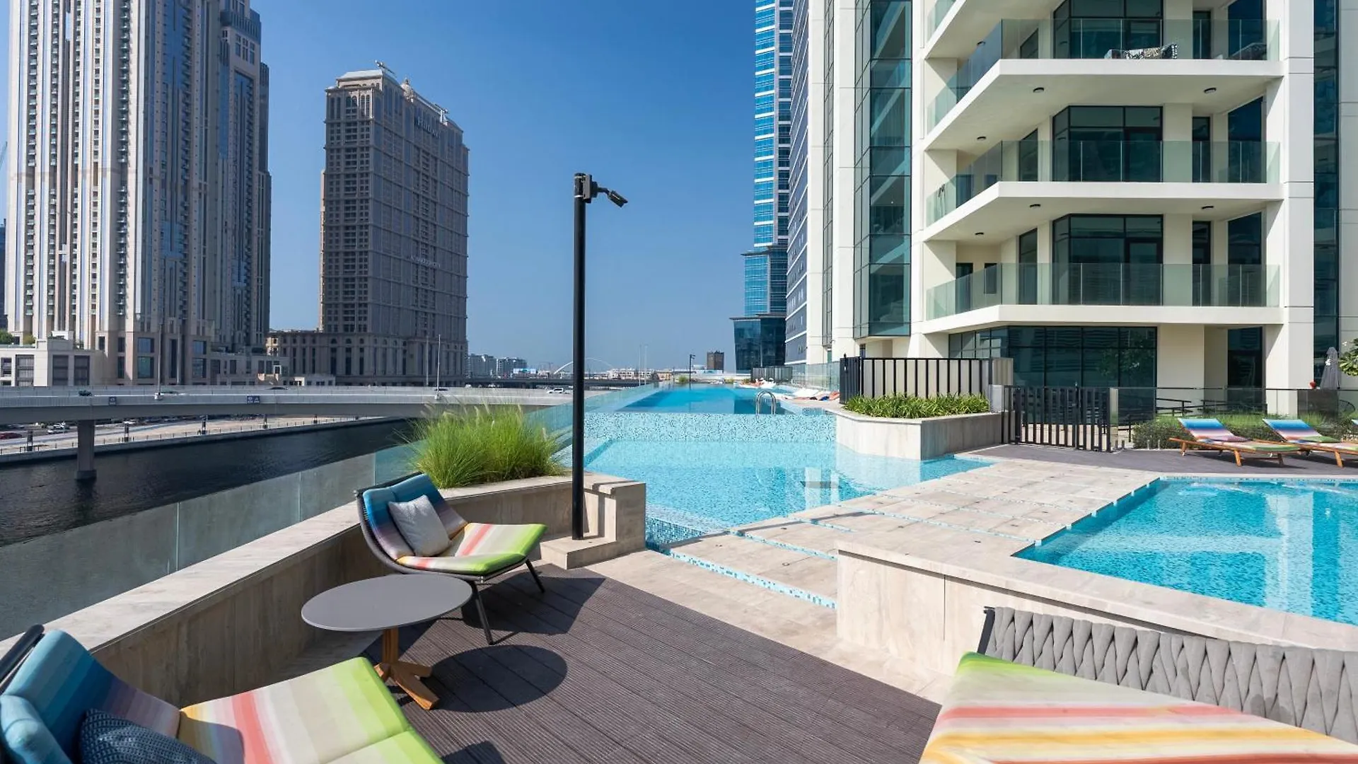 Appartement Elegant 2-Bedroom Apartment, Branded & Luxury Amenities Dubai Verenigde Arabische Emiraten